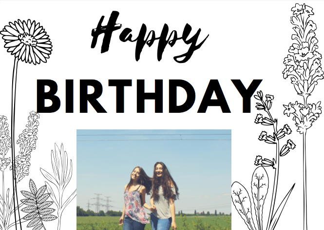 Happy Birthday, friend