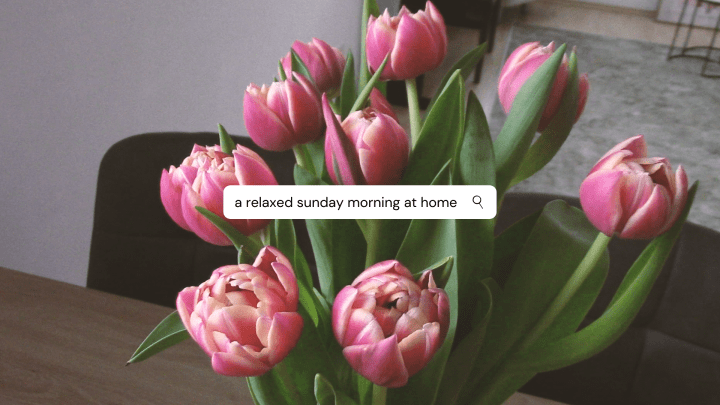 spend a sunday morning with me&nbsp;🌥